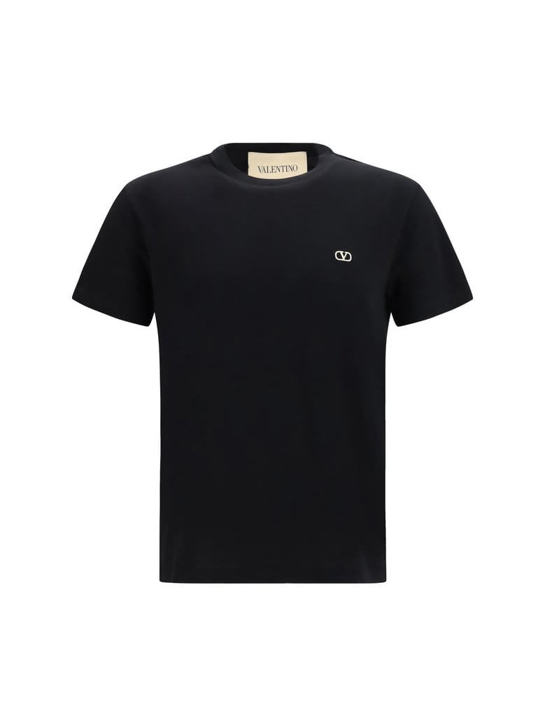 t-shirt vlogo cotton black by Selfnex