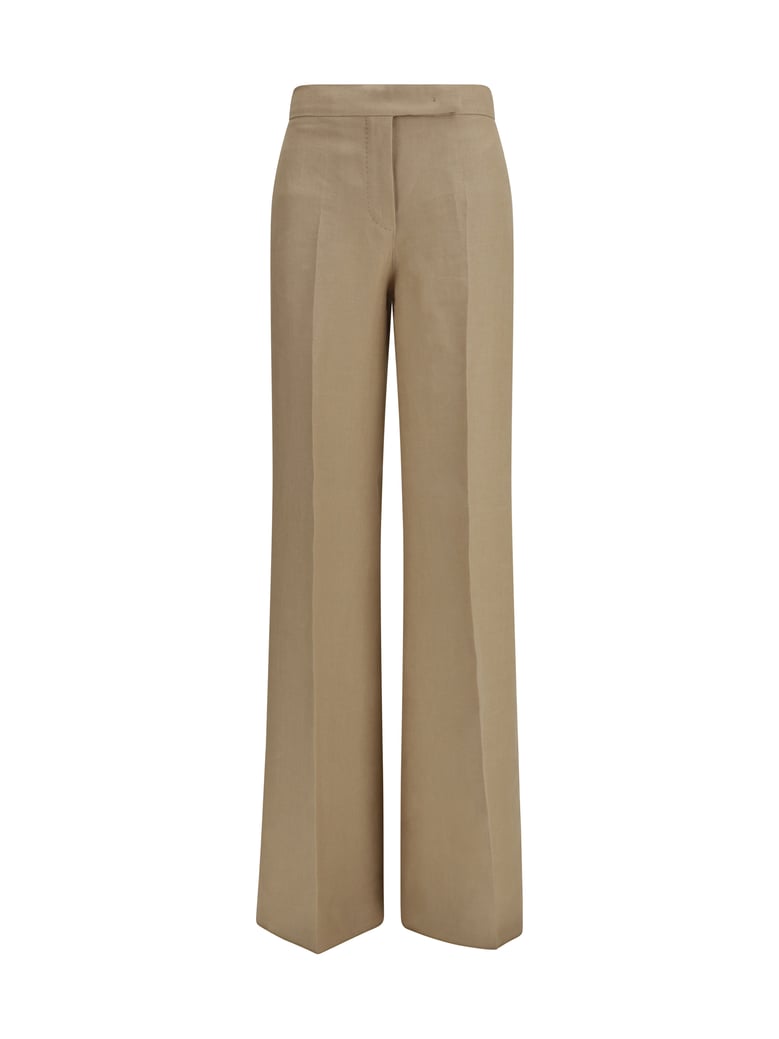 palazzo pants sand linen by Selfnex