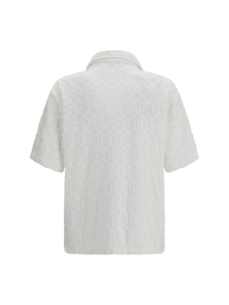 shirt monogram terry optic white by Selfnex