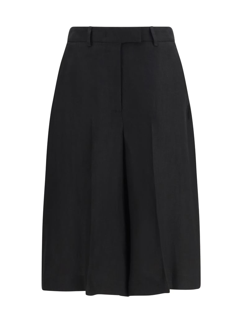 bermuda shorts twill black by Selfnex