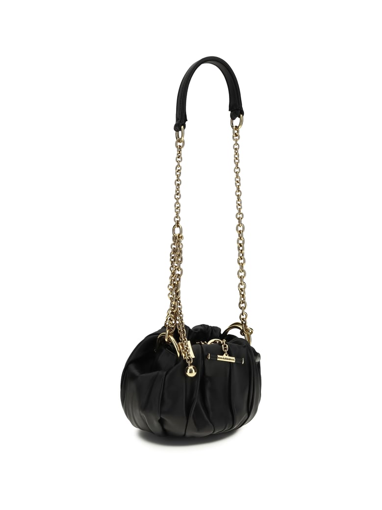 shoulder bag plissé black by Selfnex