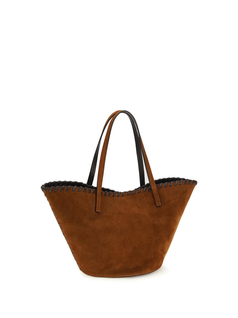 handbag caro suede tobacco/espresso by Selfnex