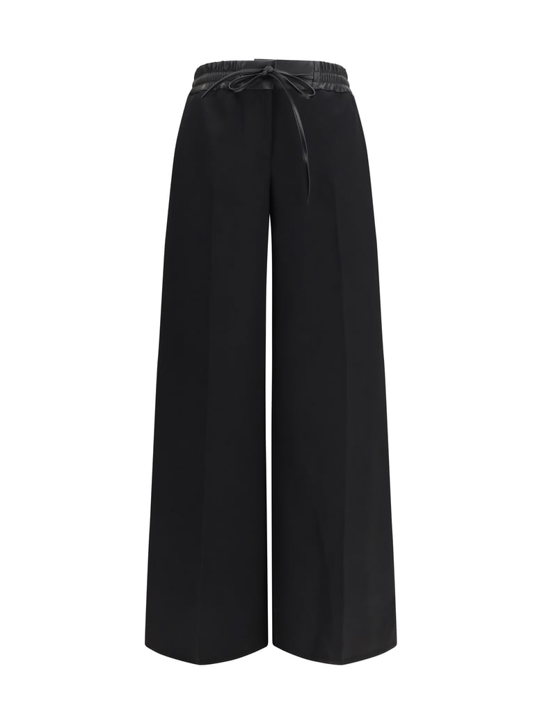 trousers virgin wool black by Selfnex