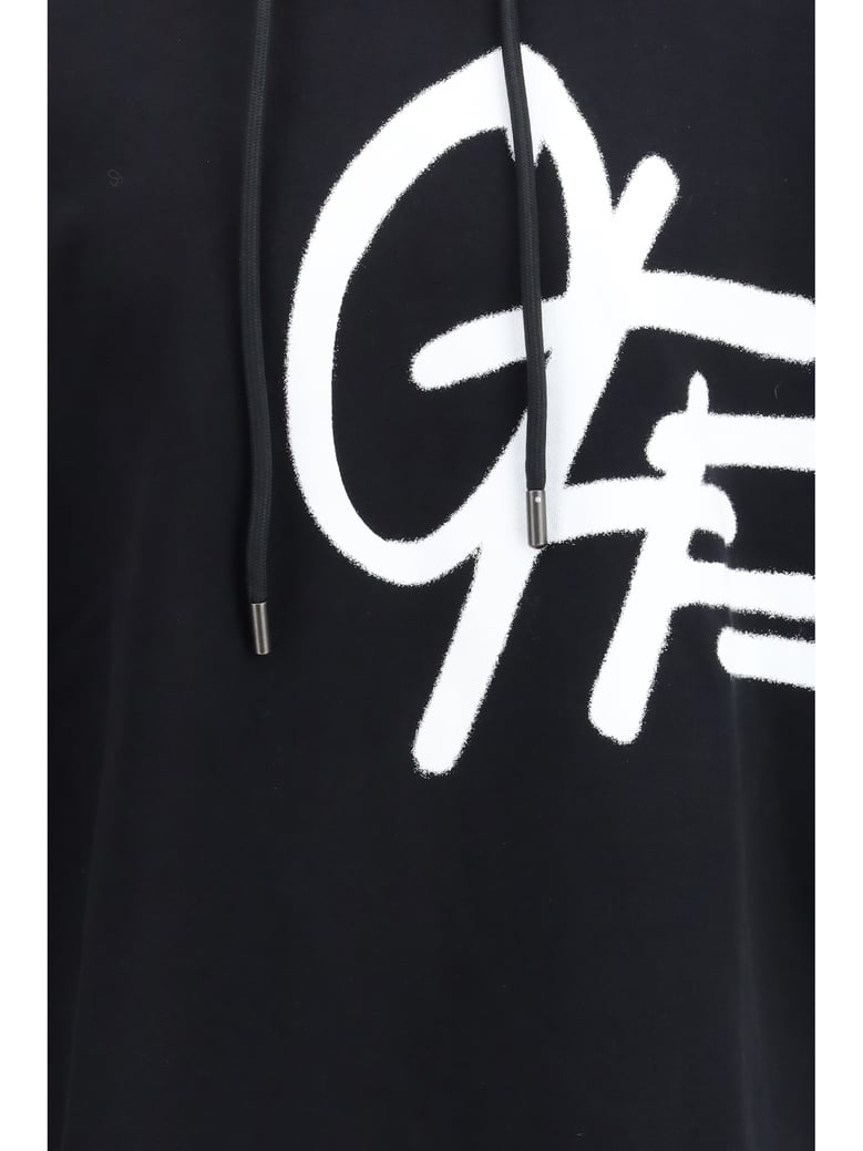 hoodie shared spray black by Selfnex