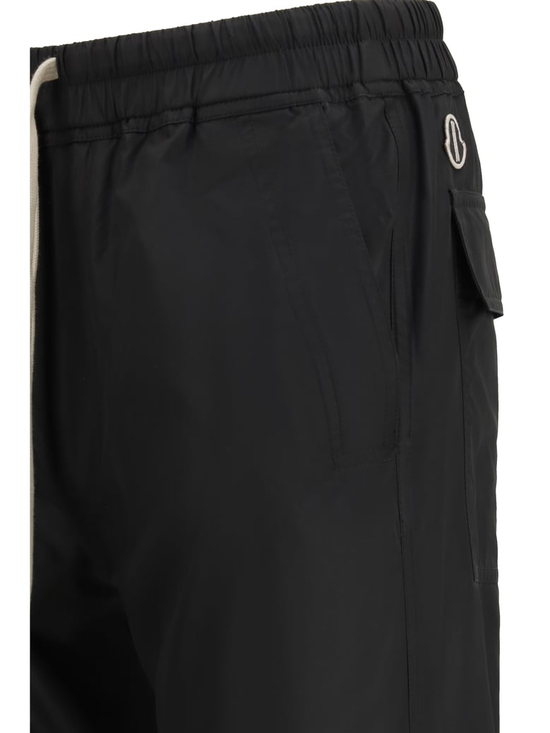 nylon pants black by Selfnex