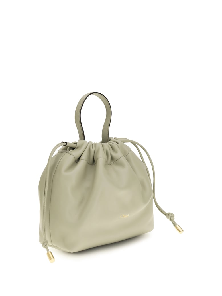 leather shoulder bag icons jade grey by Selfnex