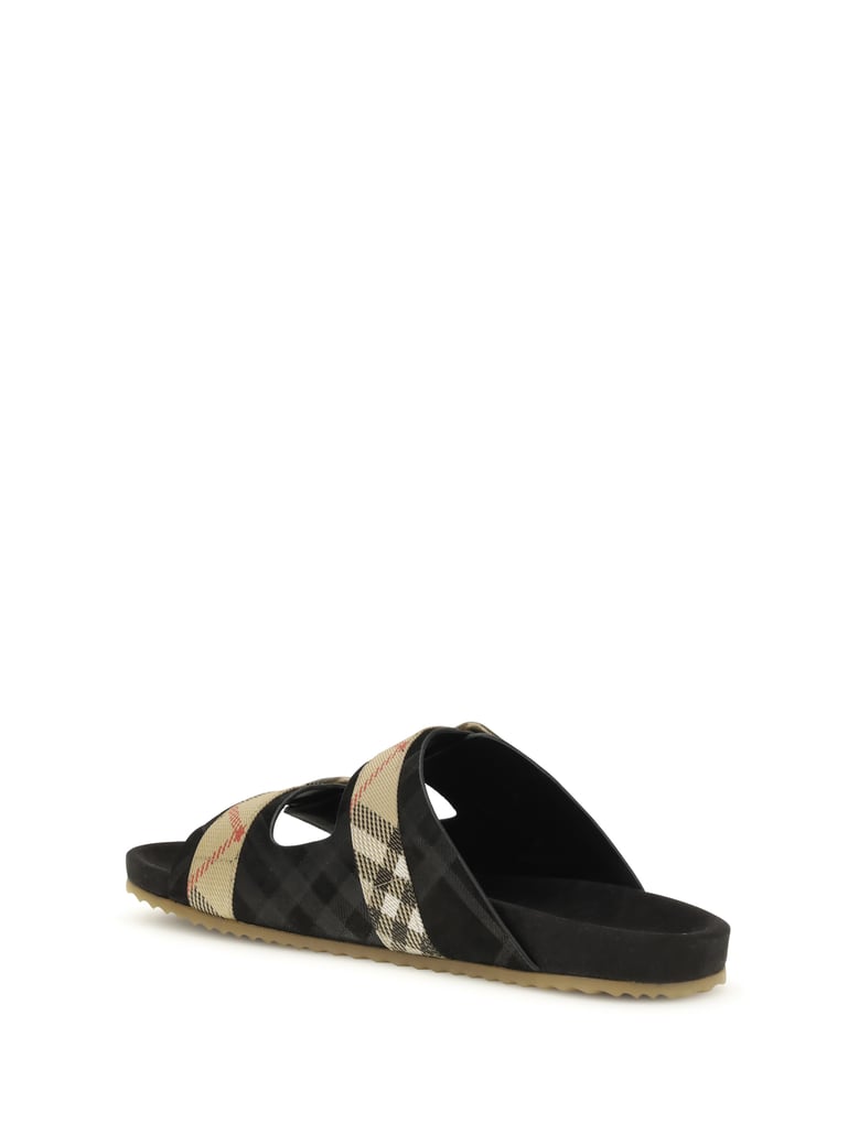 sandals urchin suede black by Selfnex