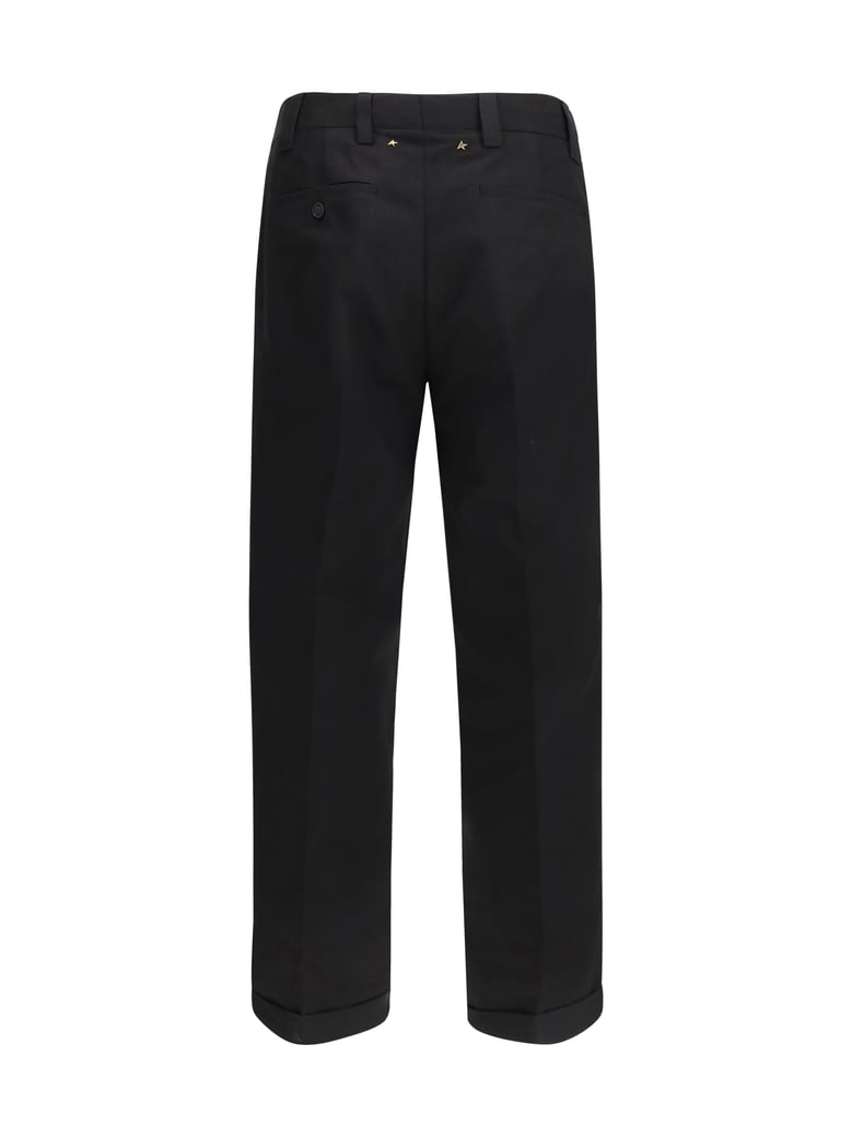 chino trousers black by Selfnex