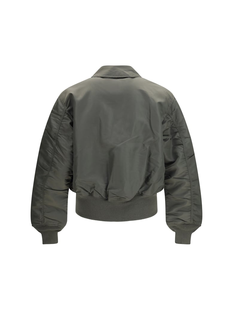 bomber jacket rep grey nylon by Selfnex