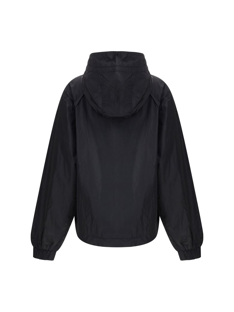 jacket recycled nylon black by Selfnex