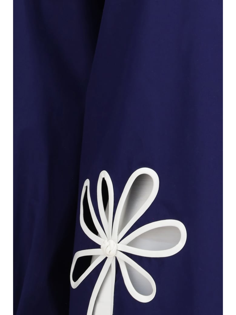 shirt ajour motif blue by Selfnex