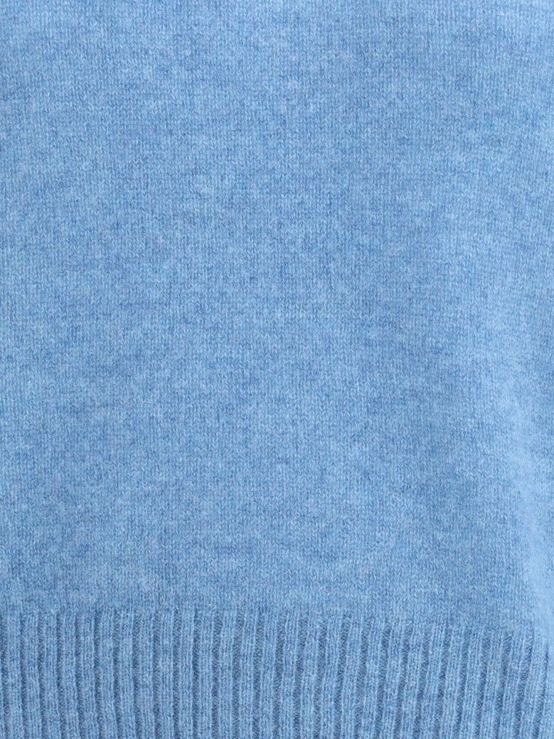 crewneck cashmere sweater sky by Selfnex