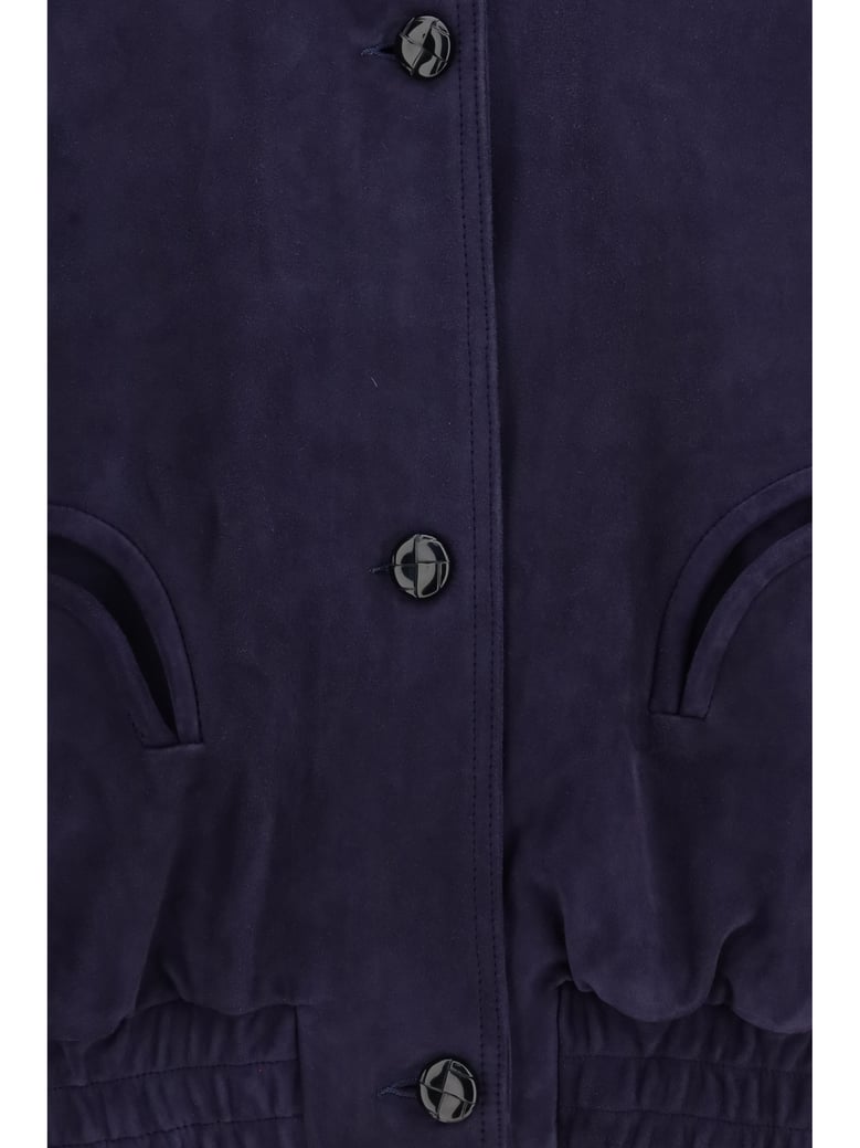 bomber jacket viva charlie suede by Selfnex