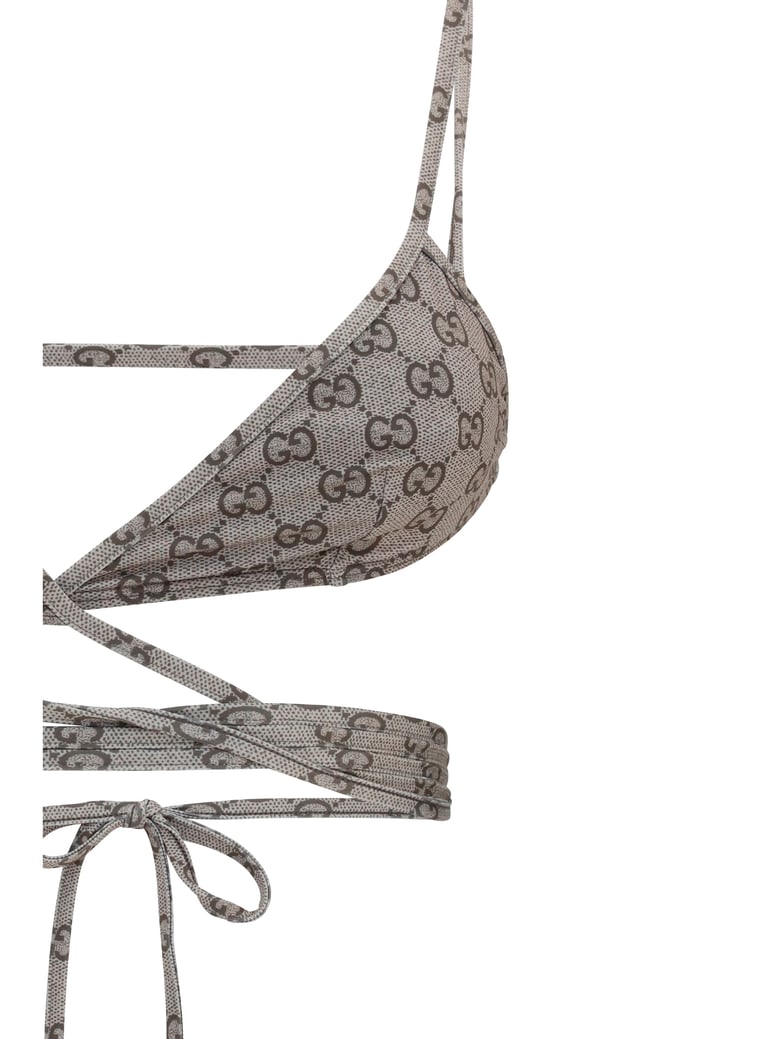 stretch jersey bikini beige/ebony by Selfnex
