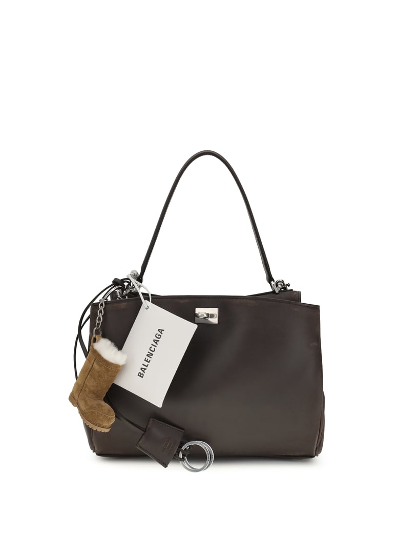 shoulder bag rodeo espresso leather by Selfnex