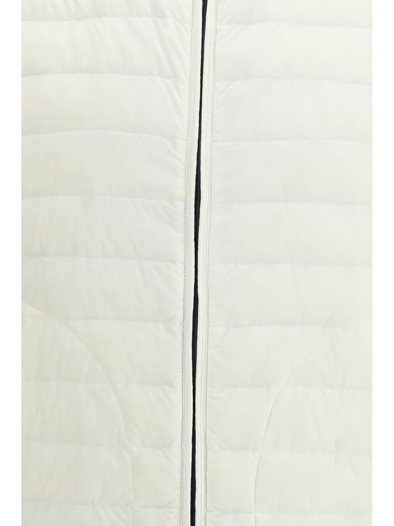 reversible gilet teal/white by Selfnex
