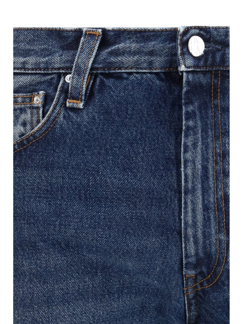 jeans twisted seam washed blue by Selfnex