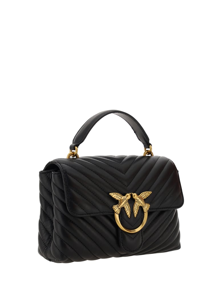 handbag love lady mini black/antique gold by Selfnex