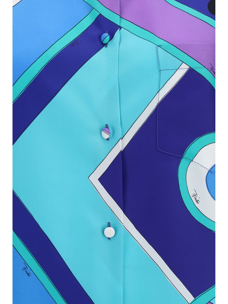 shirt turquoise blue by Selfnex