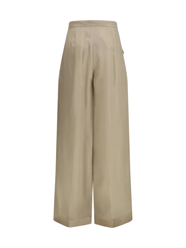 silk pants sand by Selfnex