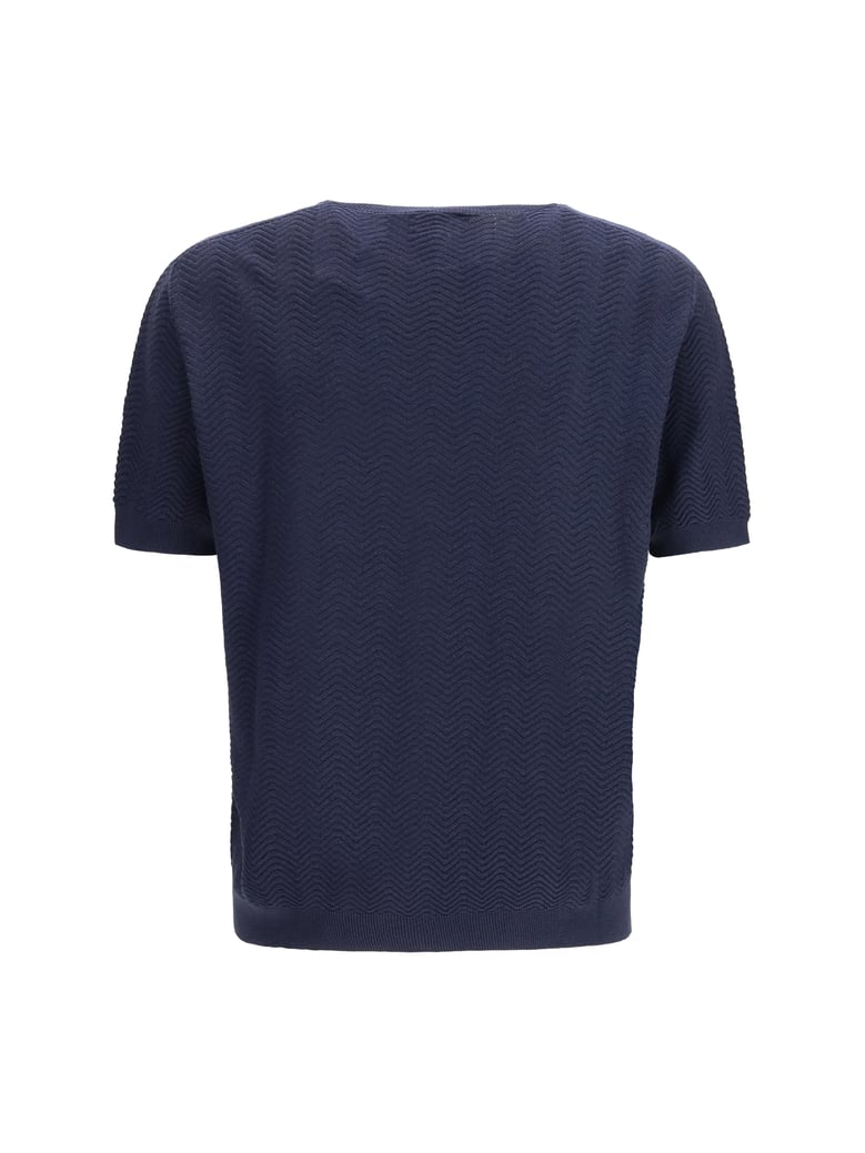 sweater cotton-silk midnight blue by Selfnex