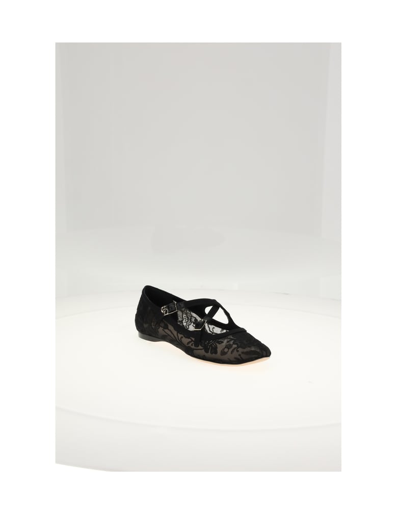 ballerina in black with 0.5cm heel by Selfnex