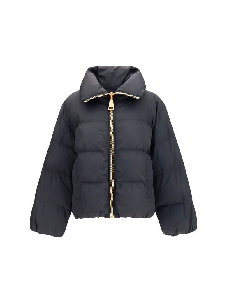 jacket padded high-neck black by Selfnex