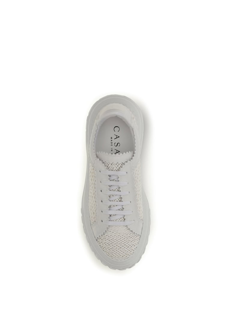 sneakers hanoi white calf leather by Selfnex