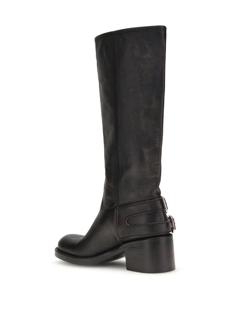 boots dakota black calfskin by Selfnex