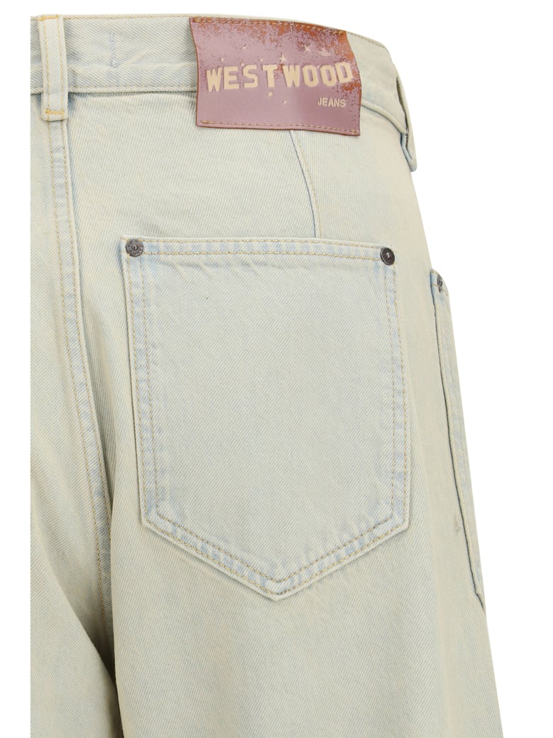 jeans light blue cotton by Selfnex