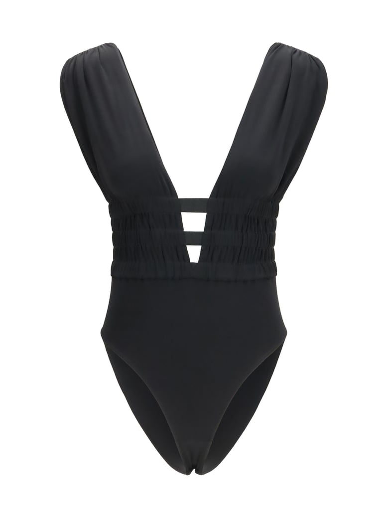 bodysuit fluid jersey black by Selfnex