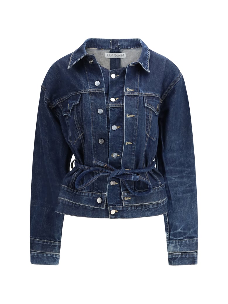 denim jacket ridley mid blue by Selfnex
