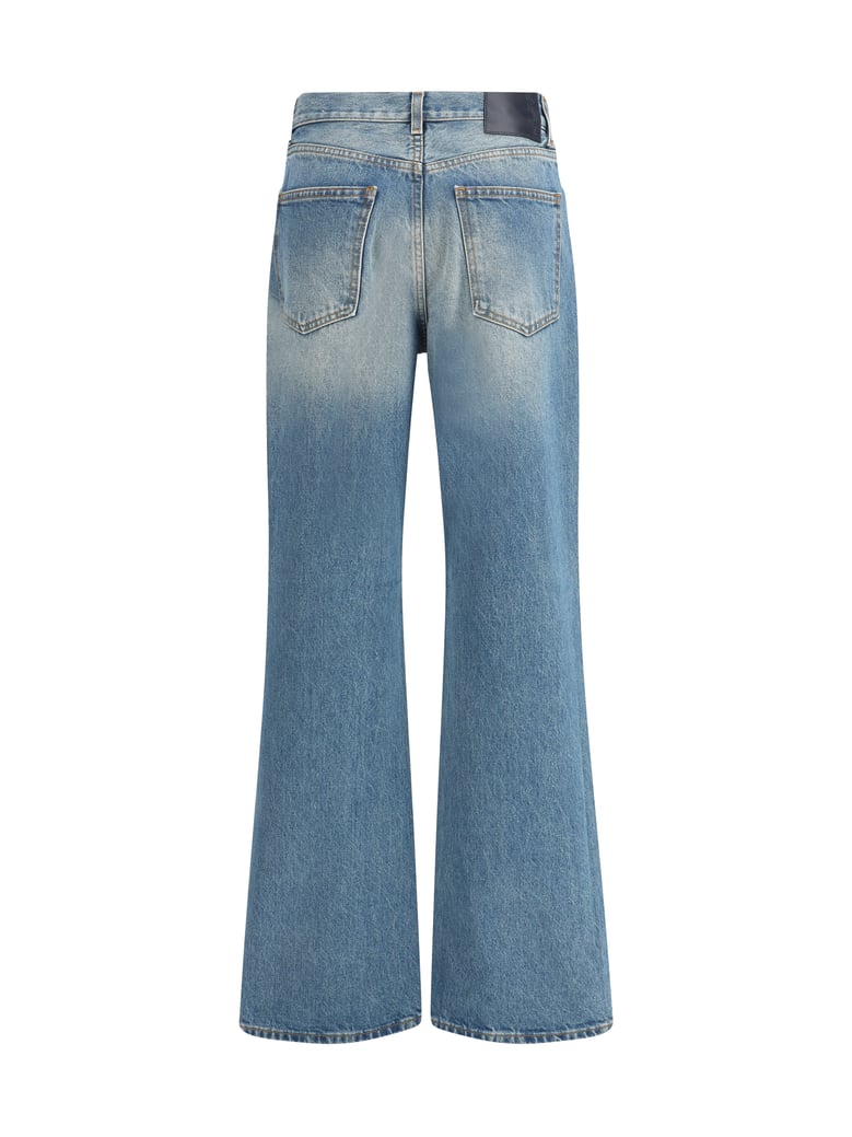 wide-leg jeans lagoon wash by Selfnex