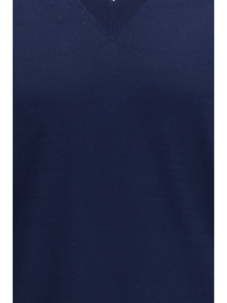 sweater v-neck cotton by Selfnex