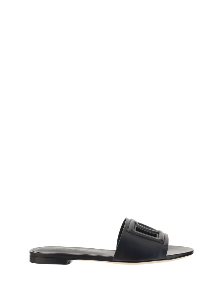millenials sandals in nero by Selfnex