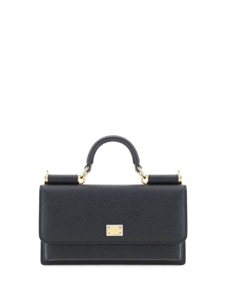 shoulder bag micro sicily black leather by Selfnex