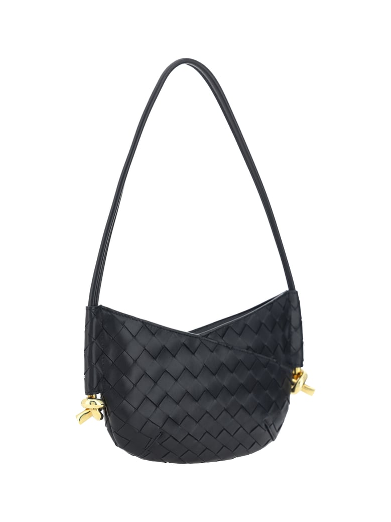 shoulder bag mini solstice black/brass by Selfnex