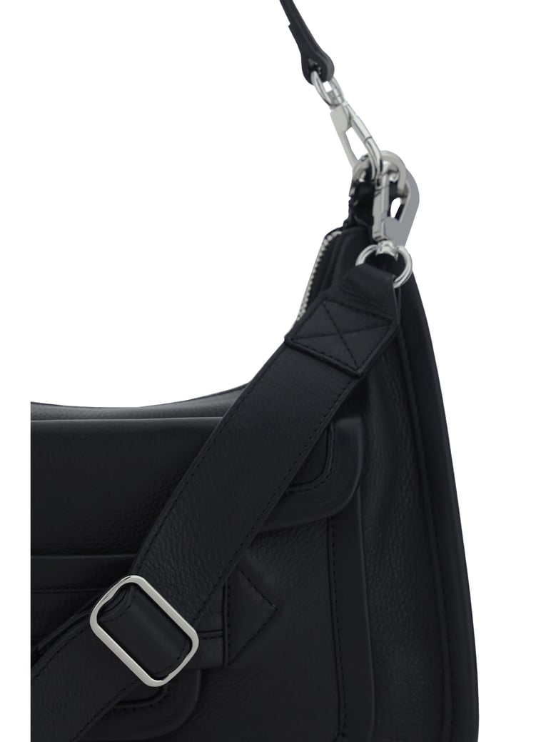 shoulder bag alpha day miss calfskin black by Selfnex