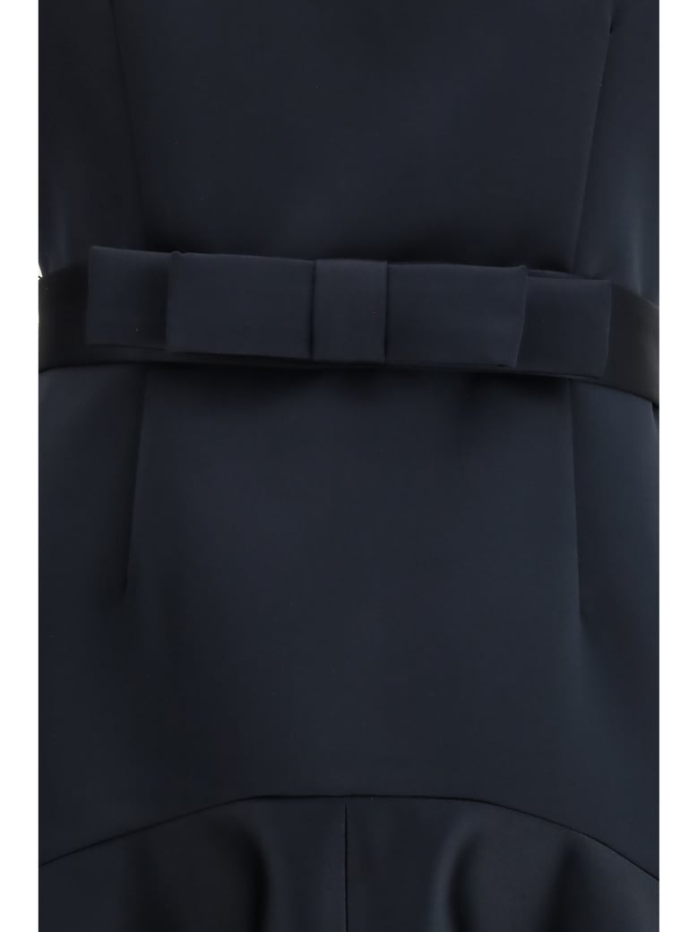 dress satin blue by Selfnex