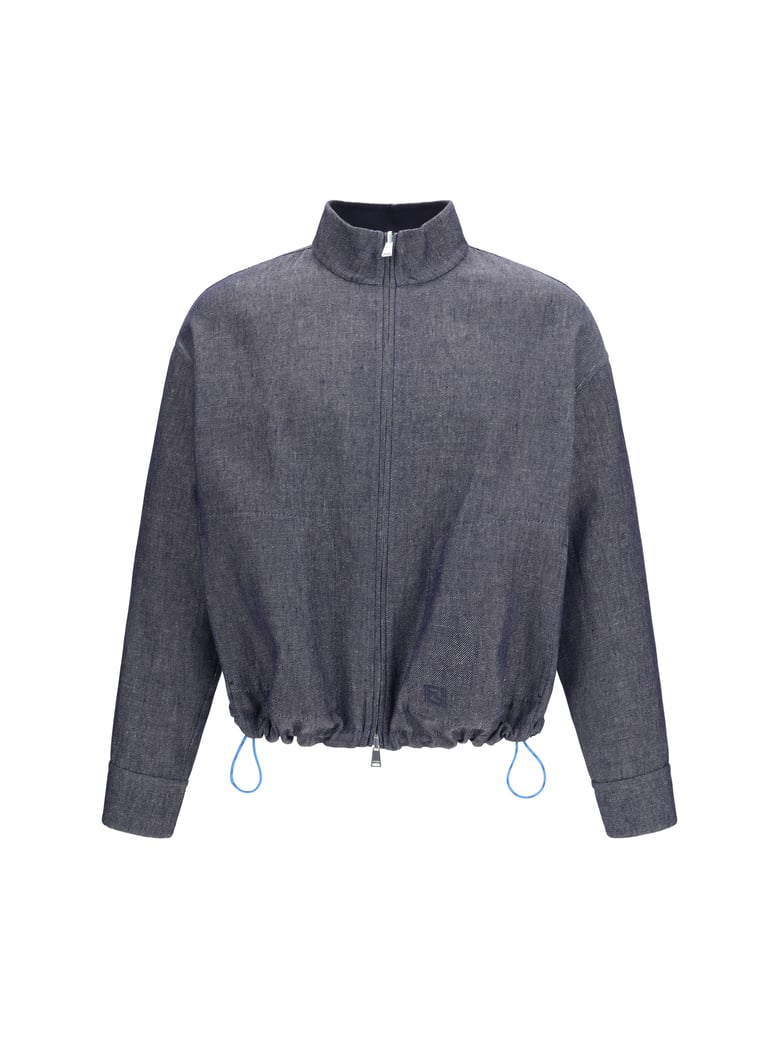 denim jacket reversible dark blue by Selfnex