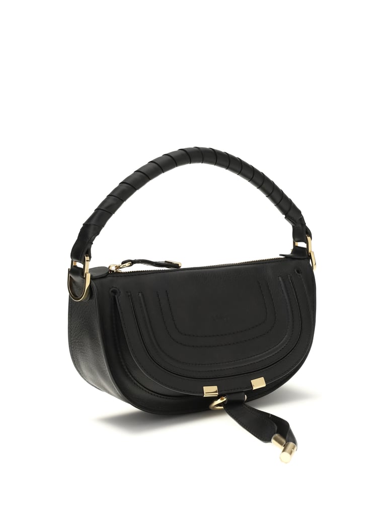 shoulder bag marcie mini black calfskin by Selfnex