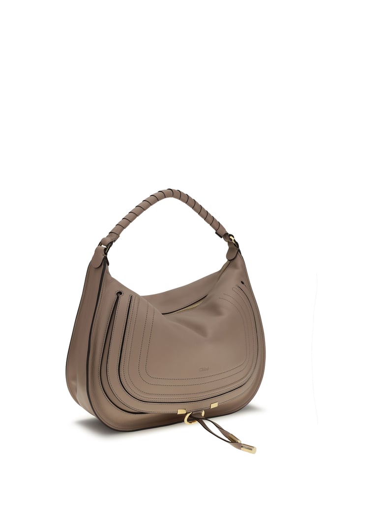 shoulder bag marcie woodsmoke calfskin by Selfnex