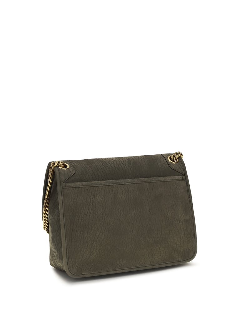 shoulder bag niki lambskin zinc grey by Selfnex