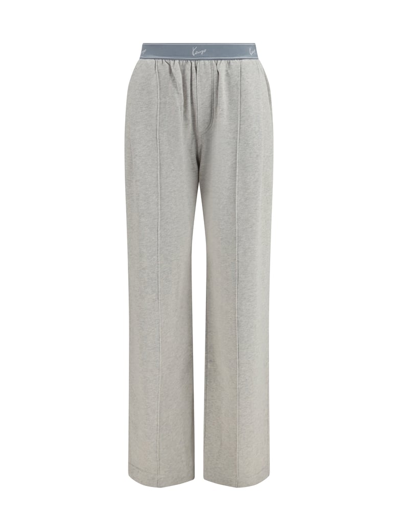 trousers signature stretch cotton light grey by Selfnex
