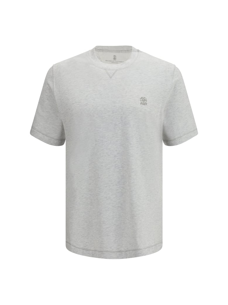 cotton t-shirt pearl/grey by Selfnex