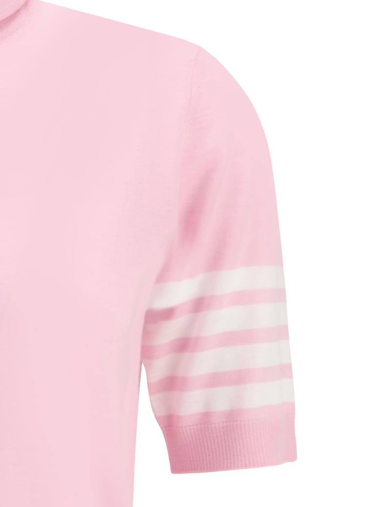 turtleneck sweater light pink by Selfnex