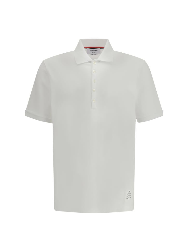 polo shirt white by Selfnex