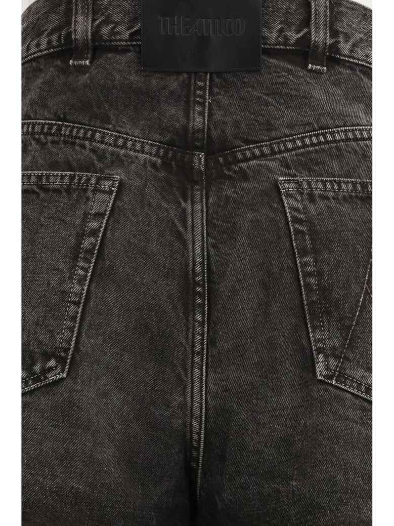 jeans cut-out black/white by Selfnex