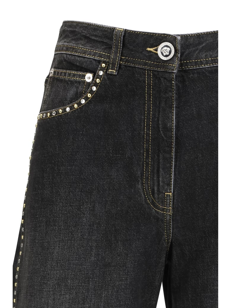 jeans straight black by Selfnex