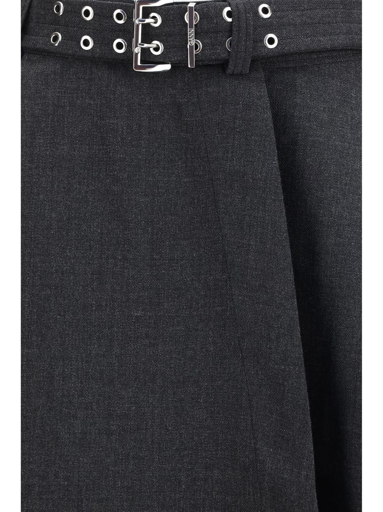 wool wrap skirt phantom by Selfnex